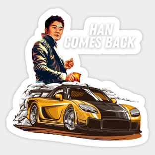 Han comes back Sticker